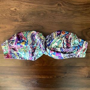 Victoria’s Secret Colorful Bikini Top 32A